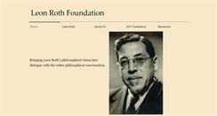 Desktop Screenshot of leonroth.org